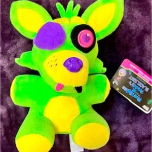 Five nights at freddys blacklight collection plush lot
